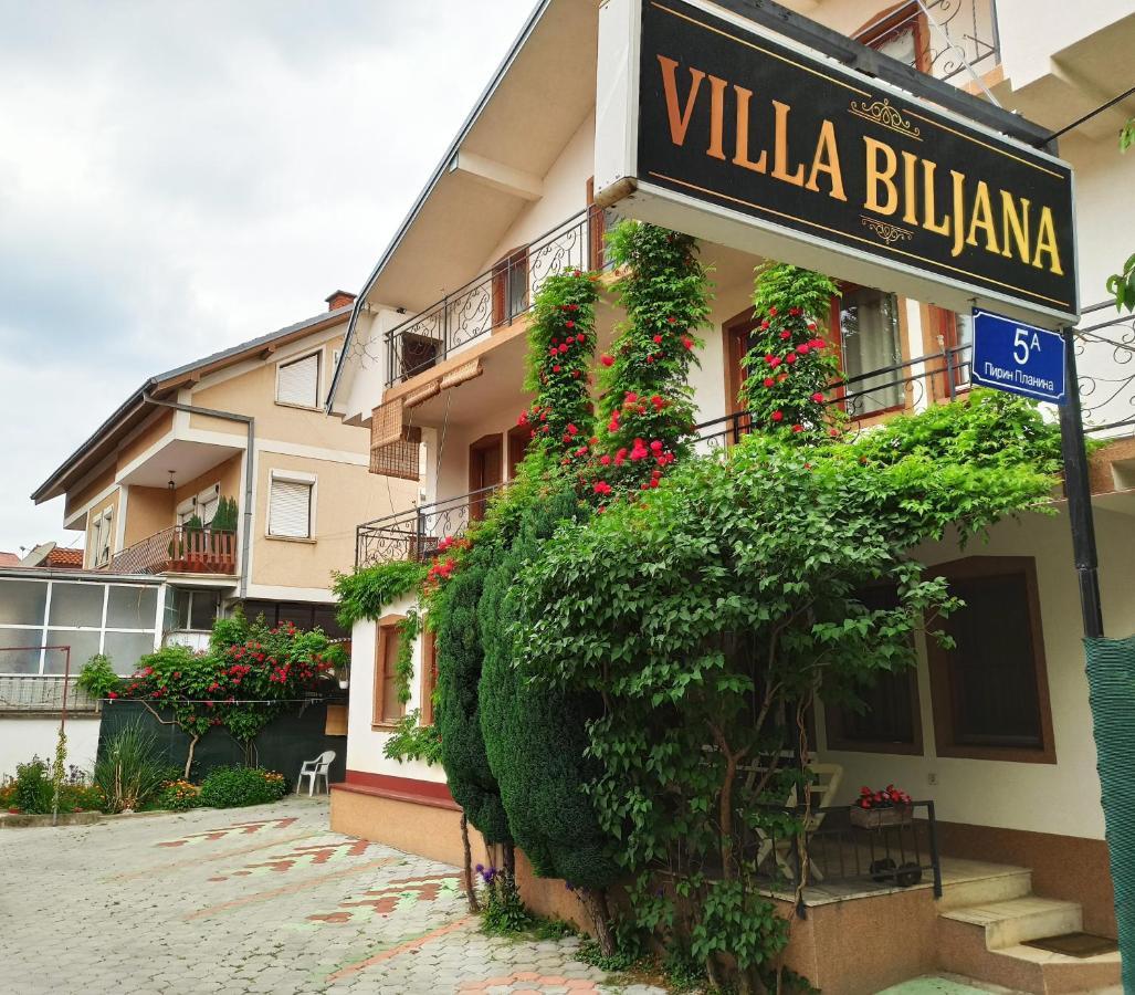 Ferienwohnung Vila Biljana Ohrid Exterior foto